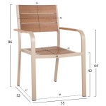 ΠΟΛΥΘΡΟΝΑ ΑΛΟΥΜΙΝΙΟΥ SAGA HM5127.04 ΣΑΜΠΑΝΙ ΜΕ POLYWOOD 55x52x86Yεκ. ΠΟΛΥΘΡΟΝΑ ΑΛΟΥΜΙΝΙΟΥ SAGA HM5127.04 ΣΑΜΠΑΝΙ ΜΕ POLYWOOD 55x52x86Yεκ.