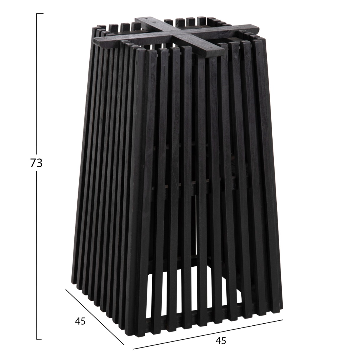 ΒΑΣΗ ΤΡΑΠΕΖΙΟΥ ΕΣΩΤ.ΧΩΡΟΥ ΤΕΤΡΑΓΩΝΗ FRANTZ HM9460.12 ΞΥΛΟ MINDI ΣΕ ΜΑΥΡΟ 60x60x73Y εκ. ΒΑΣΗ ΤΡΑΠΕΖΙΟΥ ΕΣΩΤ.ΧΩΡΟΥ ΤΕΤΡΑΓΩΝΗ FRANTZ HM9460.12 ΞΥΛΟ MINDI ΣΕ ΜΑΥΡΟ 60x60x73Y εκ.