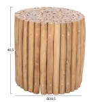 ΤΡΑΠΕΖΙ ΣΑΛΟΝΙΟΥ ΣΤΡΟΓΓΥΛΟ COOTER HM9865 ΚΛΑΔΙΑ TEAK-ΦΥΣΙΚΟ Φ39x40,5Υεκ. ΤΡΑΠΕΖΙ ΣΑΛΟΝΙΟΥ ΣΤΡΟΓΓΥΛΟ COOTER HM9865 ΚΛΑΔΙΑ TEAK-ΦΥΣΙΚΟ Φ39x40,5Υεκ.