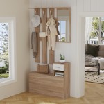 ΕΠΙΠΛΟ ΕΙΣΟΔΟΥ ΜΕ ΚΑΘΡΕΦΤΗ GORN HM2473.04 ΜΕΛΑΜΙΝΗ ΣΕ ΣΟΝΑΜΑ-ΛΕΥΚΟ 90x24x190Υεκ ΕΠΙΠΛΟ ΕΙΣΟΔΟΥ ΜΕ ΚΑΘΡΕΦΤΗ GORN HM2473.04 ΜΕΛΑΜΙΝΗ ΣΕ ΣΟΝΑΜΑ-ΛΕΥΚΟ 90x24x190Υεκ