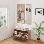 ΣΕΤ ΕΙΣΟΔΟΥ ΜΕ ΚΑΘΡΕΠΤΗ VERN HM2476.01 ΜΕΛΑΜΙΝΗ ΣΕ ΣΟΝΑΜΑ 80x27x175Υεκ ΣΕΤ ΕΙΣΟΔΟΥ ΜΕ ΚΑΘΡΕΠΤΗ VERN HM2476.01 ΜΕΛΑΜΙΝΗ ΣΕ ΣΟΝΑΜΑ 80x27x175Υεκ