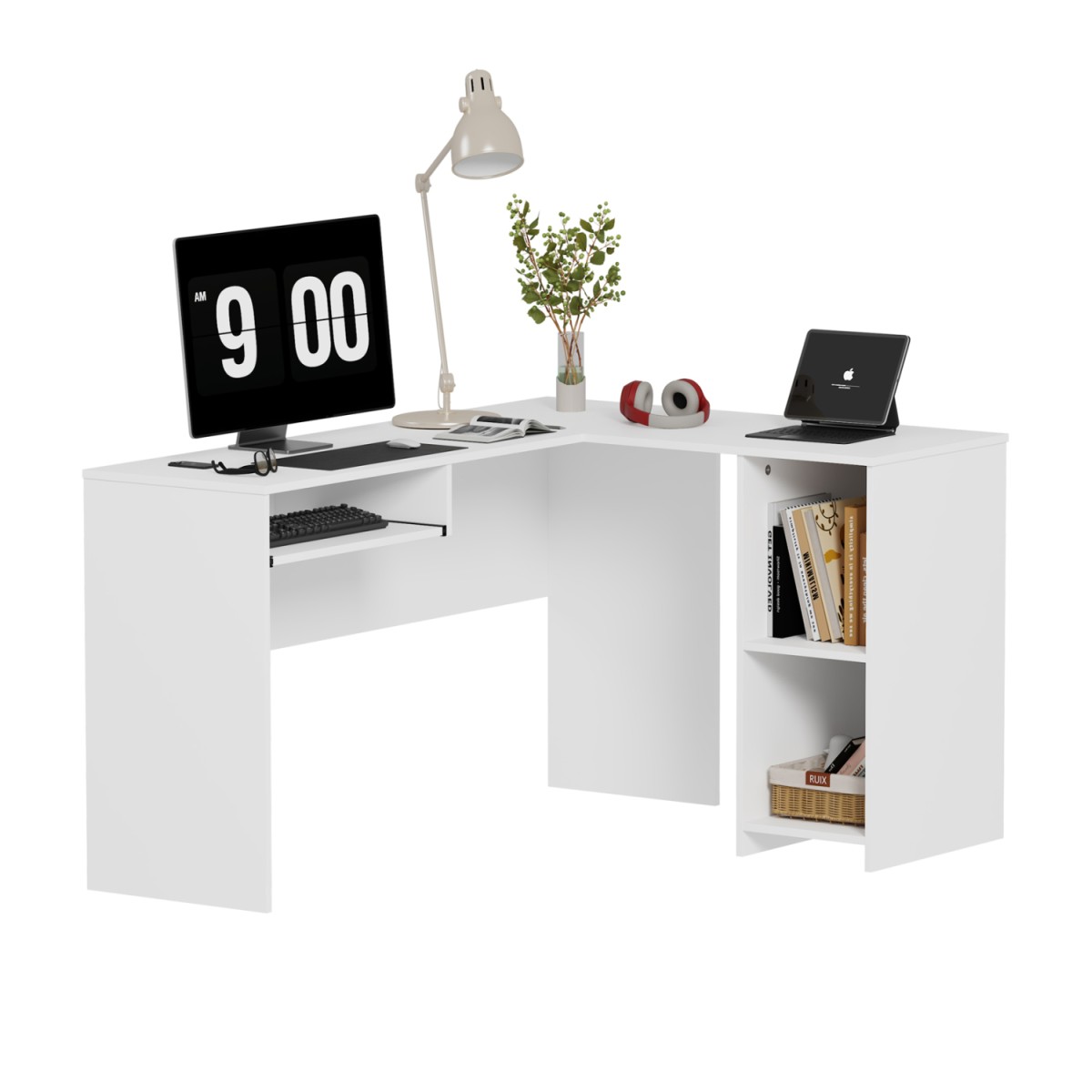 ΓΩΝΙΑΚΟ ΓΡΑΦΕΙΟ SHIG HM2135.03 MDF ΣΕ ΛΕΥΚΟ 140x120x75Υεκ ΓΩΝΙΑΚΟ ΓΡΑΦΕΙΟ SHIG HM2135.03 MDF ΣΕ ΛΕΥΚΟ 140x120x75Υεκ