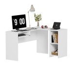 ΓΩΝΙΑΚΟ ΓΡΑΦΕΙΟ SHIG HM2135.03 MDF ΣΕ ΛΕΥΚΟ 140x120x75Υεκ ΓΩΝΙΑΚΟ ΓΡΑΦΕΙΟ SHIG HM2135.03 MDF ΣΕ ΛΕΥΚΟ 140x120x75Υεκ