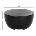 ΤΡΑΠΕΖΙ ΒΟΗΘΗΤΙΚΟ POMPU HM9794.02 ΜΑΥΡΟ ΜΑΣΙΦ ΞΥΛΟ SUAR Φ58x34Υεκ. ΤΡΑΠΕΖΙ ΒΟΗΘΗΤΙΚΟ POMPU HM9794.02 ΜΑΥΡΟ ΜΑΣΙΦ ΞΥΛΟ SUAR Φ58x34Υεκ.