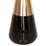 ΤΡΑΠΕΖΙA ΣΑΛΟΝΙΟΥ 2ΤΜΧ OLUF HM9922 ΜΕΤΑΛΛΟ ΕΜΑΓΙΕ-GLOSSY ΜΑΥΡΟ-ΜΑΤ ΧΡΥΣΟ Φ50 & Φ41 εκ.