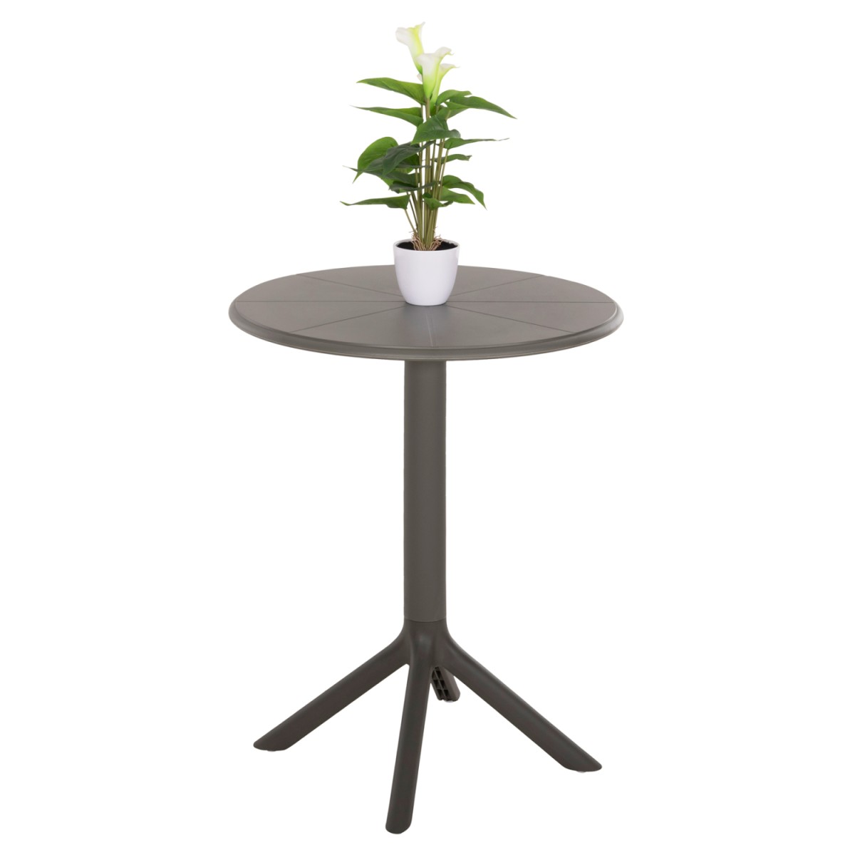 ΤΡΑΠΕΖΙ ΠΟΛΥΠΡΟΠΥΛΕΝΙΟΥ ΣΤΡΟΓΓΥΛΟ TERRIN HM6124.15 OLIVE GREEN Φ60x75Υεκ. ΤΡΑΠΕΖΙ ΠΟΛΥΠΡΟΠΥΛΕΝΙΟΥ ΣΤΡΟΓΓΥΛΟ TERRIN HM6124.15 OLIVE GREEN Φ60x75Υεκ.