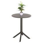 ΤΡΑΠΕΖΙ ΠΟΛΥΠΡΟΠΥΛΕΝΙΟΥ ΣΤΡΟΓΓΥΛΟ TERRIN HM6124.15 OLIVE GREEN Φ60x75Υεκ. ΤΡΑΠΕΖΙ ΠΟΛΥΠΡΟΠΥΛΕΝΙΟΥ ΣΤΡΟΓΓΥΛΟ TERRIN HM6124.15 OLIVE GREEN Φ60x75Υεκ.