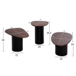 ΤΡΑΠΕΖΙA ΣΑΛΟΝΙΟΥ 3ΤΜΧ PEBBLES HM18004 MANGO TOP-ΜΕΤΑΛΛΙΚΕΣ ΜΑΥΡΕΣ ΒΑΣΕΙΣ ΤΡΑΠΕΖΙA ΣΑΛΟΝΙΟΥ 3ΤΜΧ PEBBLES HM18004 MANGO TOP-ΜΕΤΑΛΛΙΚΕΣ ΜΑΥΡΕΣ ΒΑΣΕΙΣ