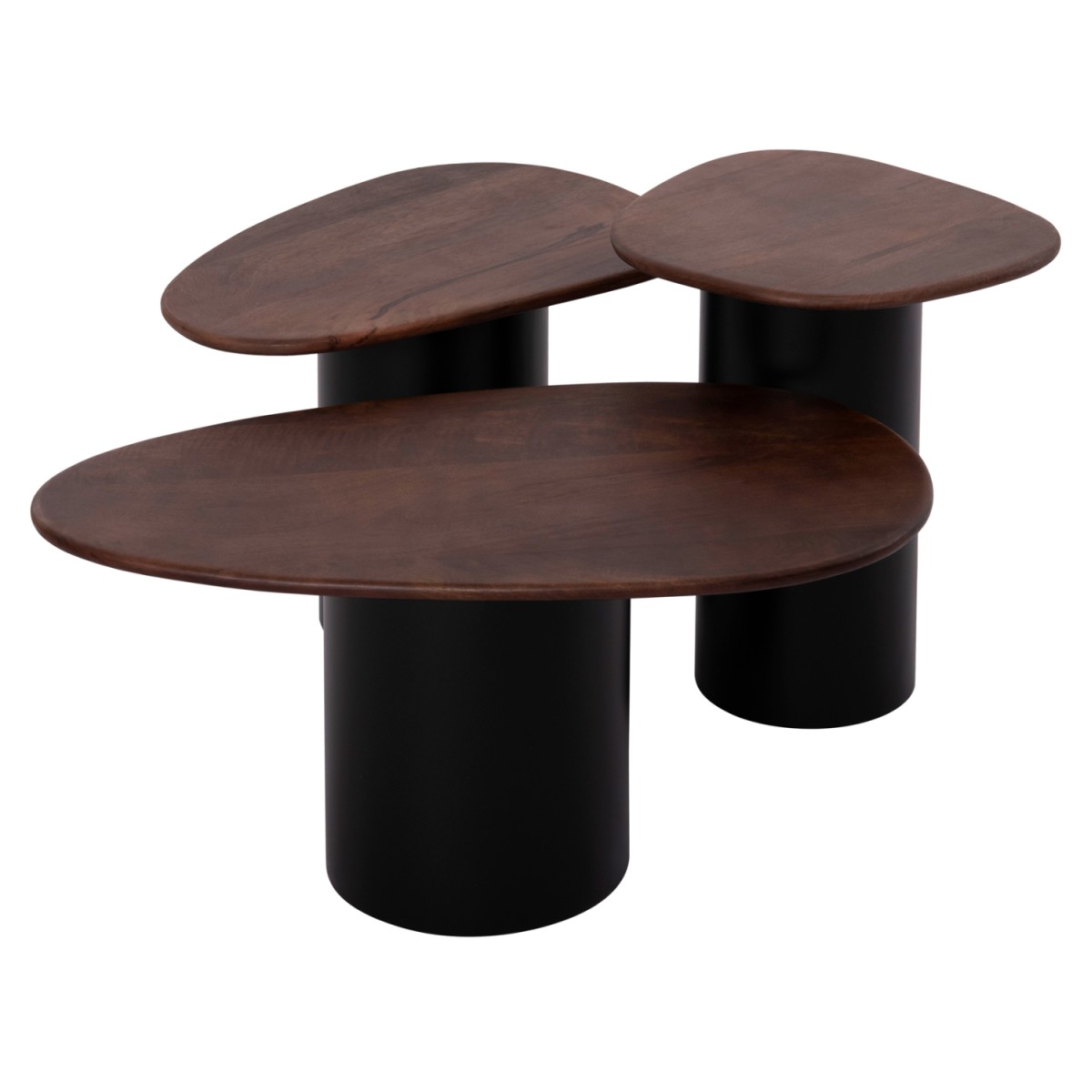 ΤΡΑΠΕΖΙA ΣΑΛΟΝΙΟΥ 3ΤΜΧ PEBBLES HM18004 MANGO TOP-ΜΕΤΑΛΛΙΚΕΣ ΜΑΥΡΕΣ ΒΑΣΕΙΣ ΤΡΑΠΕΖΙA ΣΑΛΟΝΙΟΥ 3ΤΜΧ PEBBLES HM18004 MANGO TOP-ΜΕΤΑΛΛΙΚΕΣ ΜΑΥΡΕΣ ΒΑΣΕΙΣ