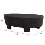 ΤΡΑΠΕΖΙ ΣΑΛΟΝΙΟΥ ΟΒΑΛ ΣΕΙΡΑ SANTORINI HM18066 MDF ΣΕ ΜΑΥΡΟ ΧΡΩΜΑ 100x60x33Υεκ. ΤΡΑΠΕΖΙ ΣΑΛΟΝΙΟΥ ΟΒΑΛ ΣΕΙΡΑ SANTORINI HM18066 MDF ΣΕ ΜΑΥΡΟ ΧΡΩΜΑ 100x60x33Υεκ.
