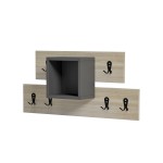 ΚΡΕΜΑΣΤΡΑ ΕΙΣΟΔΟΥ & ΡΑΦΙ SLOT HM18077.02 ΜΕΛΑΜΙΝΗ SONAMA-ΓΚΡΙ 69x12x32Υεκ ΚΡΕΜΑΣΤΡΑ ΕΙΣΟΔΟΥ & ΡΑΦΙ SLOT HM18077.02 ΜΕΛΑΜΙΝΗ SONAMA-ΓΚΡΙ 69x12x32Υεκ