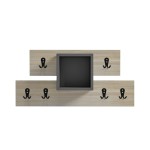 ΚΡΕΜΑΣΤΡΑ ΕΙΣΟΔΟΥ & ΡΑΦΙ SLOT HM18077.02 ΜΕΛΑΜΙΝΗ SONAMA-ΓΚΡΙ 69x12x32Υεκ ΚΡΕΜΑΣΤΡΑ ΕΙΣΟΔΟΥ & ΡΑΦΙ SLOT HM18077.02 ΜΕΛΑΜΙΝΗ SONAMA-ΓΚΡΙ 69x12x32Υεκ