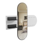 ΕΠΙΠΛΟ ΕΙΣΟΔΟΥ ΜΕ ΚΑΘΡΕΦΤΗ CHERYL HM9049.11 ΛΕΥΚΗ ΜΕΛΑΜΙΝΗ-ΜΑΥΡΟ ΜΑΡΜΑΡΟ 125x40x120Yεκ. ΕΠΙΠΛΟ ΕΙΣΟΔΟΥ ΜΕ ΚΑΘΡΕΦΤΗ CHERYL HM9049.11 ΛΕΥΚΗ ΜΕΛΑΜΙΝΗ-ΜΑΥΡΟ ΜΑΡΜΑΡΟ 125x40x120Yεκ.