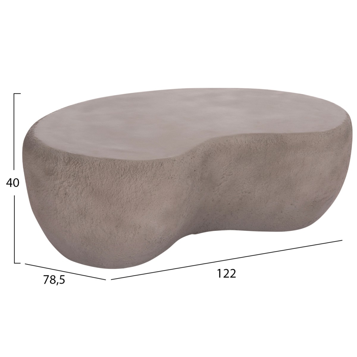 ΤΡΑΠΕΖΙ ΣΑΛΟΝΙΟΥ GERSON HM18151.03L FIBER CEMENT ΣΕ ΓΚΡΙ--122x78,5x40Υεκ. ΤΡΑΠΕΖΙ ΣΑΛΟΝΙΟΥ GERSON HM18151.03L FIBER CEMENT ΣΕ ΓΚΡΙ--122x78,5x40Υεκ.