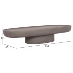 ΤΡΑΠΕΖΙ ΣΑΛΟΝΙΟΥ DESSY HM18153.03 FIBER CEMENT ΣΕ ΓΚΡΙ--151x66x30Υεκ. ΤΡΑΠΕΖΙ ΣΑΛΟΝΙΟΥ DESSY HM18153.03 FIBER CEMENT ΣΕ ΓΚΡΙ--151x66x30Υεκ.