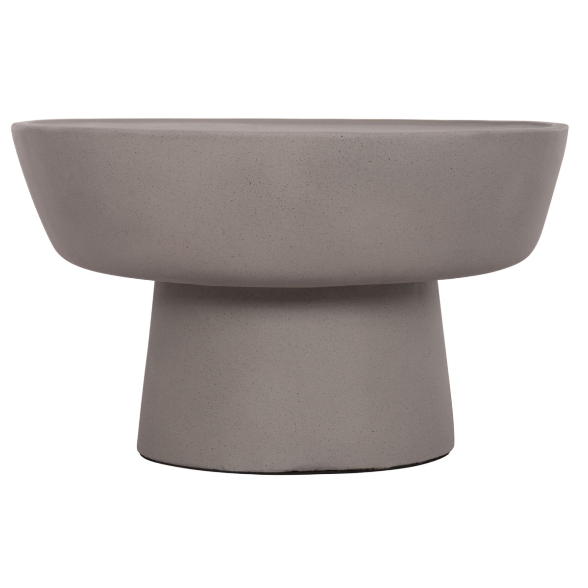 ΤΡΑΠΕΖΙ ΣΑΛΟΝΙΟΥ PIRSON HM18155.03 FIBER CEMENT ΣΕ ΓΚΡΙ--Φ60x36Υεκ.