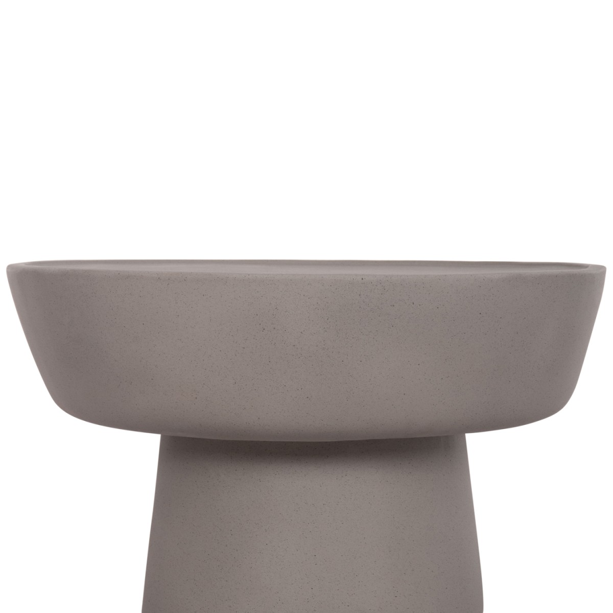 ΤΡΑΠΕΖΙ ΣΑΛΟΝΙΟΥ PIRSON HM18155.03 FIBER CEMENT ΣΕ ΓΚΡΙ--Φ60x36Υεκ.