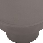 ΤΡΑΠΕΖΙ ΣΑΛΟΝΙΟΥ PIRSON HM18155.03 FIBER CEMENT ΣΕ ΓΚΡΙ--Φ60x36Υεκ.