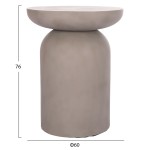 ΒΟΗΘΗΤΙΚΟ ΤΡΑΠΕΖΙ ANNA HM18160.03 FIBER CEMENT ΣΕ ΓΚΡΙ--Φ60x76Υεκ. ΒΟΗΘΗΤΙΚΟ ΤΡΑΠΕΖΙ ANNA HM18160.03 FIBER CEMENT ΣΕ ΓΚΡΙ--Φ60x76Υεκ.