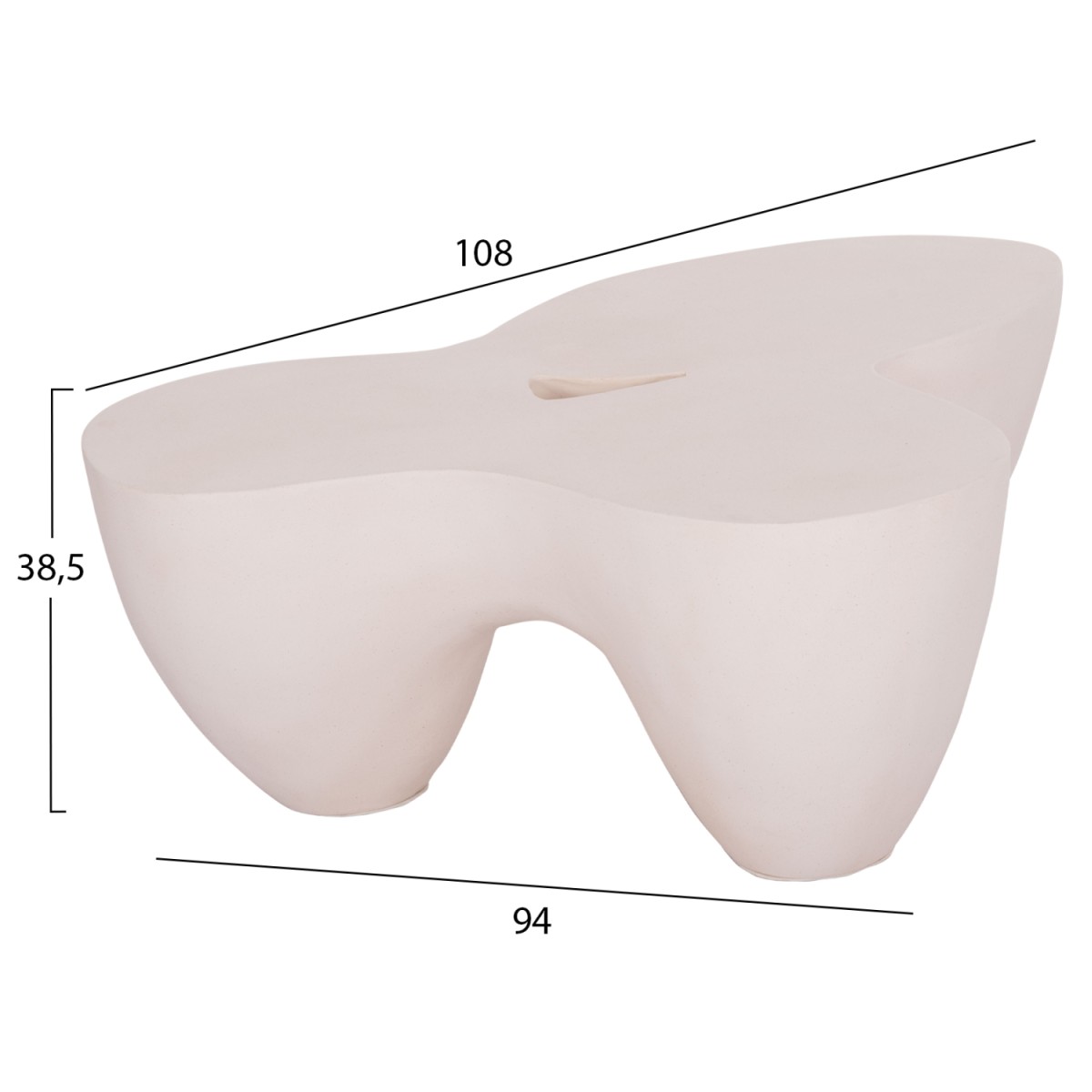 ΤΡΑΠΕΖΙ ΣΑΛΟΝΙΟΥ SALLEN HM18161.02 FIBER CEMENT ΣΕ ΛΕΥΚΟ--108x94x38,5Υεκ. ΤΡΑΠΕΖΙ ΣΑΛΟΝΙΟΥ SALLEN HM18161.02 FIBER CEMENT ΣΕ ΛΕΥΚΟ--108x94x38,5Υεκ.