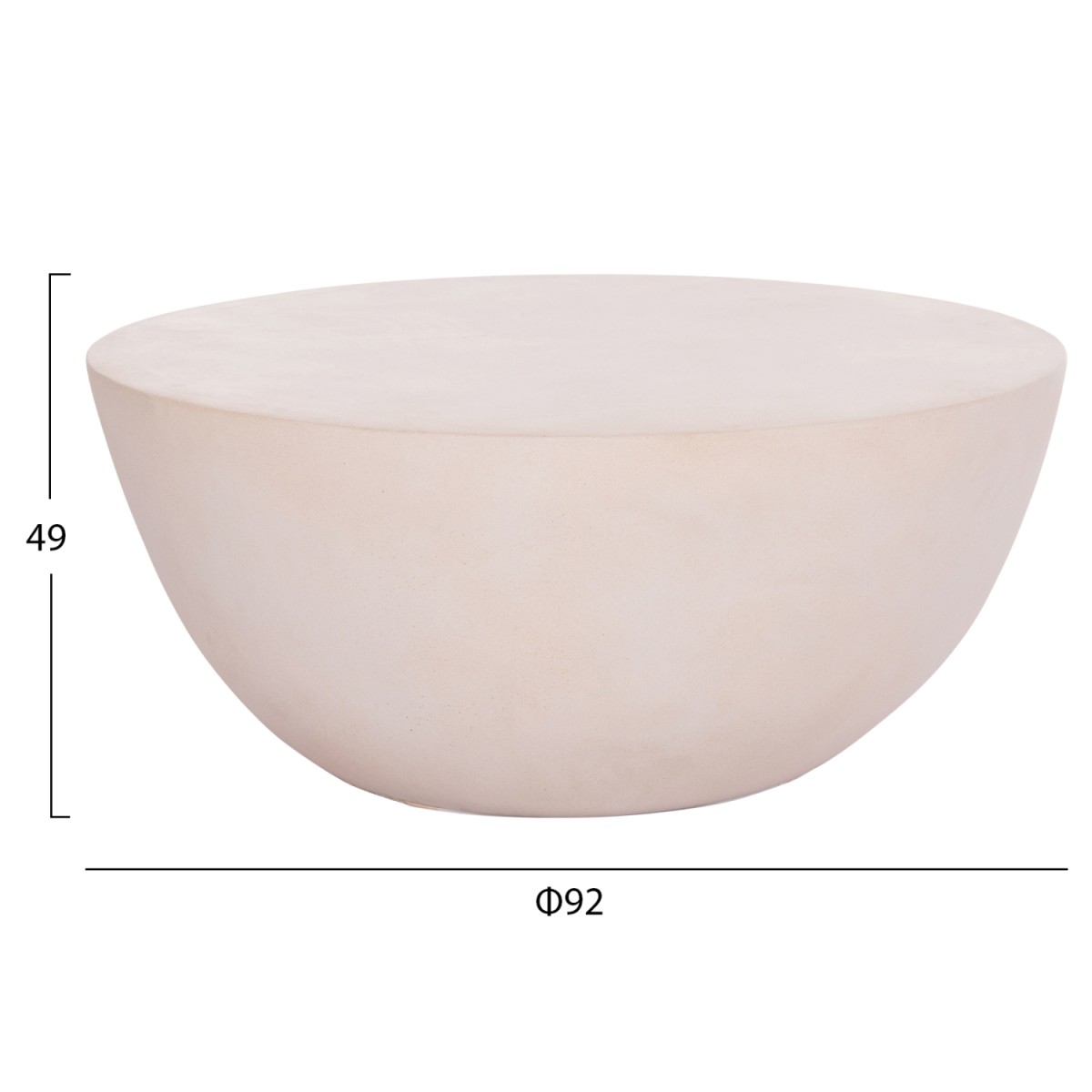 ΤΡΑΠΕΖΙ ΣΑΛΟΝΙΟΥ ΣΤΡΟΓΓΥΛΟ ALLAN HM18162.02 FIBER CEMENT ΣΕ ΑΝΟΙΧΤΟ ΜΠΕΖ--Φ92x49Υεκ. ΤΡΑΠΕΖΙ ΣΑΛΟΝΙΟΥ ΣΤΡΟΓΓΥΛΟ ALLAN HM18162.02 FIBER CEMENT ΣΕ ΑΝΟΙΧΤΟ ΜΠΕΖ--Φ92x49Υεκ.