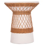 ΒΟΗΘΗΤΙΚΟ ΤΡΑΠΕΖΙ ΣΤΡΟΓΓΥΛΟ DELIA HM18167.02 FIBER CEMENT ΛΕΥΚΟ & RATTAN Φ40x45Υεκ ΒΟΗΘΗΤΙΚΟ ΤΡΑΠΕΖΙ ΣΤΡΟΓΓΥΛΟ DELIA HM18167.02 FIBER CEMENT ΛΕΥΚΟ & RATTAN Φ40x45Υεκ