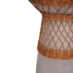 ΒΟΗΘΗΤΙΚΟ ΤΡΑΠΕΖΙ ΣΤΡΟΓΓΥΛΟ DELIA HM18167.03 FIBER CEMENT ΓΚΡΙ & RATTAN Φ40x45Υεκ ΒΟΗΘΗΤΙΚΟ ΤΡΑΠΕΖΙ ΣΤΡΟΓΓΥΛΟ DELIA HM18167.03 FIBER CEMENT ΓΚΡΙ & RATTAN Φ40x45Υεκ