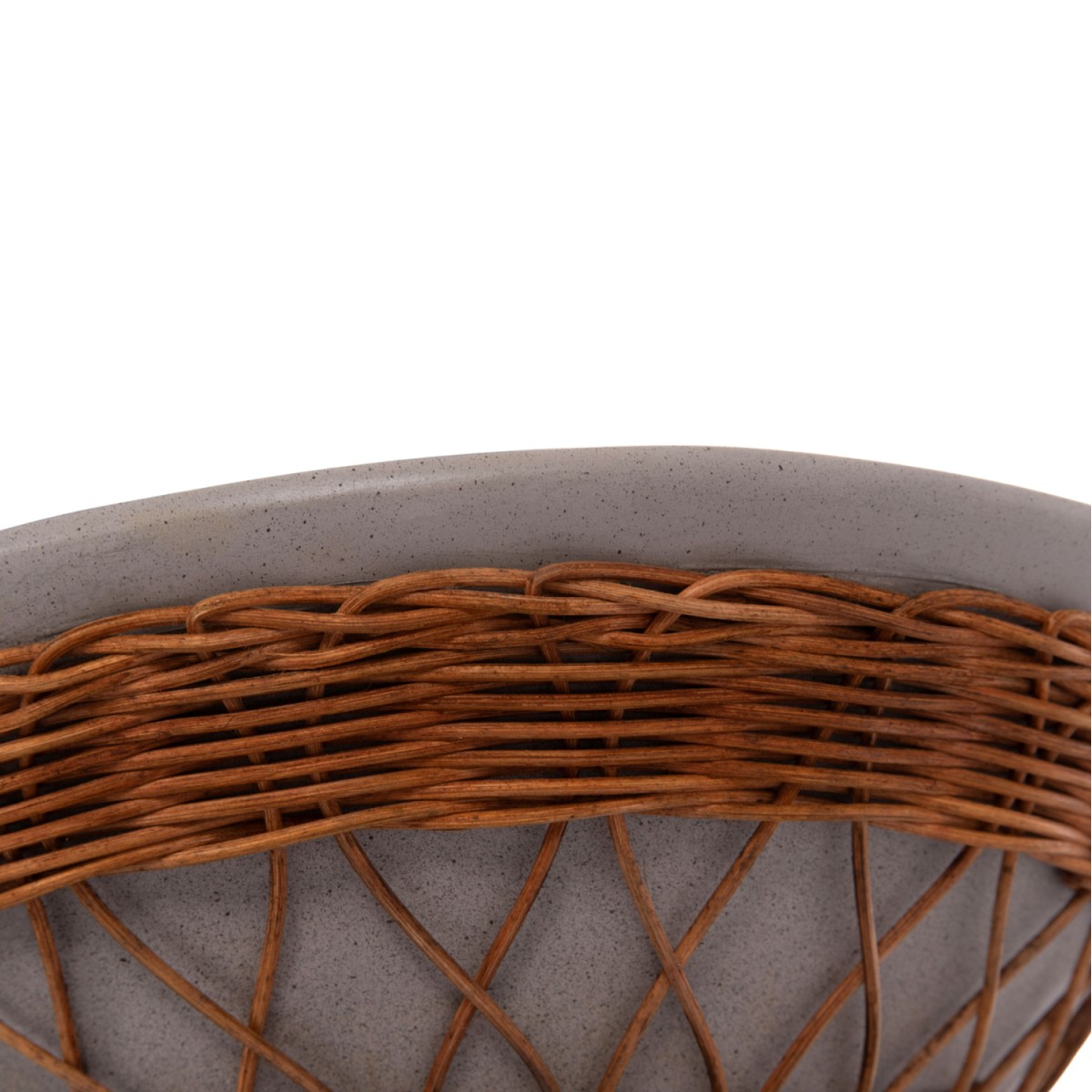 ΒΟΗΘΗΤΙΚΟ ΤΡΑΠΕΖΙ ΣΤΡΟΓΓΥΛΟ DELIA HM18167.03 FIBER CEMENT ΓΚΡΙ & RATTAN Φ40x45Υεκ ΒΟΗΘΗΤΙΚΟ ΤΡΑΠΕΖΙ ΣΤΡΟΓΓΥΛΟ DELIA HM18167.03 FIBER CEMENT ΓΚΡΙ & RATTAN Φ40x45Υεκ