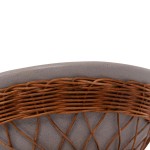ΒΟΗΘΗΤΙΚΟ ΤΡΑΠΕΖΙ ΣΤΡΟΓΓΥΛΟ DELIA HM18167.03 FIBER CEMENT ΓΚΡΙ & RATTAN Φ40x45Υεκ ΒΟΗΘΗΤΙΚΟ ΤΡΑΠΕΖΙ ΣΤΡΟΓΓΥΛΟ DELIA HM18167.03 FIBER CEMENT ΓΚΡΙ & RATTAN Φ40x45Υεκ