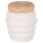 ΤΡΑΠΕΖΙ ΒΟΗΘΗΤΙΚΟ PUFFAT HM18172.02 FIBER CEMENT ΛΕΥΚΟ- ΞΥΛΟ TEAK TOP Φ45x46Υεκ. ΤΡΑΠΕΖΙ ΒΟΗΘΗΤΙΚΟ PUFFAT HM18172.02 FIBER CEMENT ΛΕΥΚΟ- ΞΥΛΟ TEAK TOP Φ45x46Υεκ.