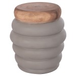ΤΡΑΠΕΖΙ ΒΟΗΘΗΤΙΚΟ PUFFAT HM18172.03 FIBER CEMENT ΓΚΡΙ- ΞΥΛΟ TEAK TOP Φ45x46Υεκ. ΤΡΑΠΕΖΙ ΒΟΗΘΗΤΙΚΟ PUFFAT HM18172.03 FIBER CEMENT ΓΚΡΙ- ΞΥΛΟ TEAK TOP Φ45x46Υεκ.