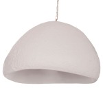 ΦΩΤΙΣΤΙΚΟ ΟΡΟΦΗΣ ΚΡΕΜΑΣΤΟ JAYLEN HM4703.02XL FIBER CEMENT ΛΕΥΚΟ 74x68x50-70Υεκ.