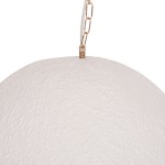 ΦΩΤΙΣΤΙΚΟ ΟΡΟΦΗΣ ΚΡΕΜΑΣΤΟ JAYLEN HM4703.02L FIBER CEMENT ΛΕΥΚΟ 65x55x45Υεκ.