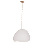 ΦΩΤΙΣΤΙΚΟ ΟΡΟΦΗΣ ΚΡΕΜΑΣΤΟ JAYLEN HM4703.02S FIBER CEMENT ΛΕΥΚΟ