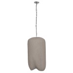 ΦΩΤΙΣΤΙΚΟ ΟΡΟΦΗΣ ΚΡΕΜΑΣΤΟ LOGKY HM4704.03L--FIBER CEMENT ΓΚΡΙ 35x35x67Υεκ