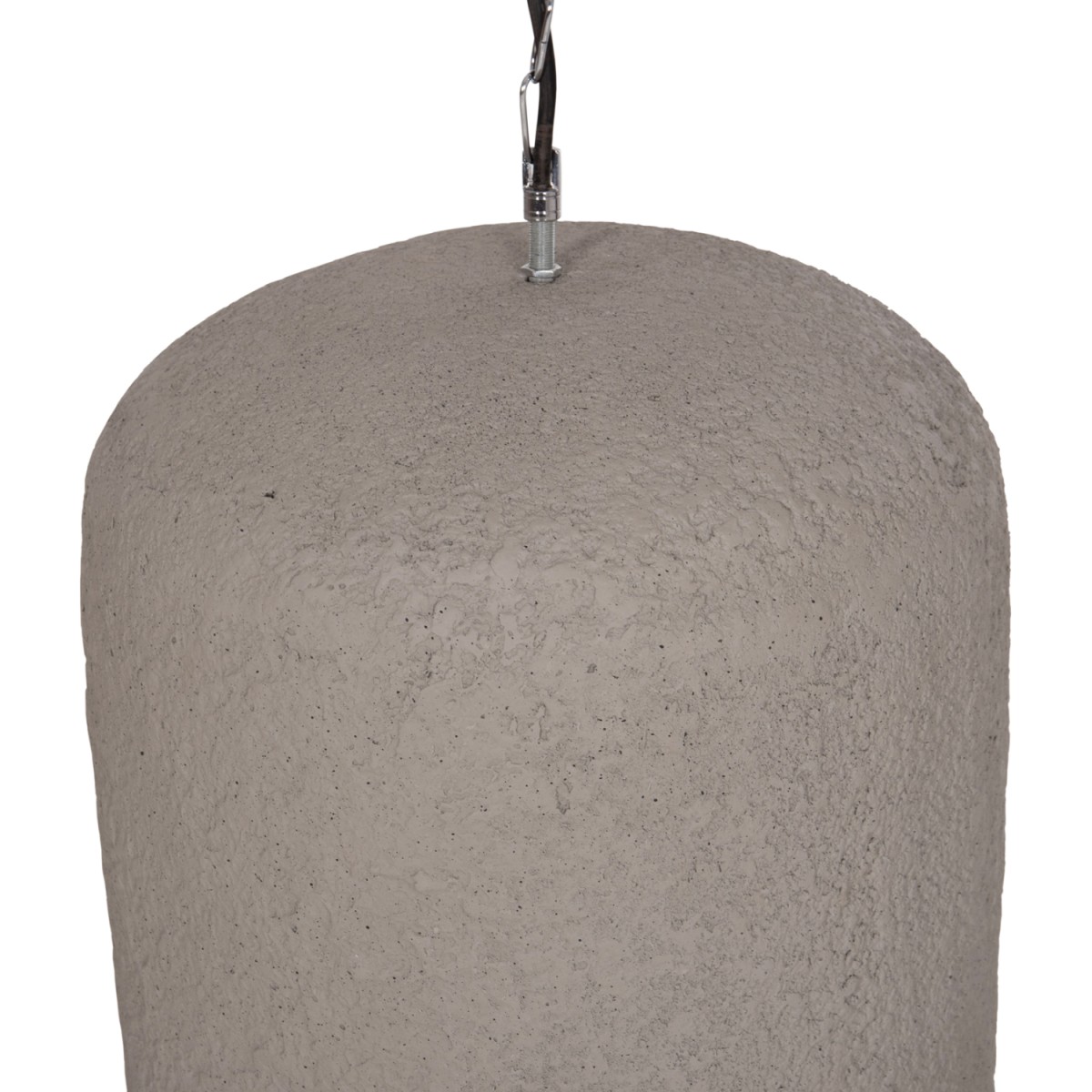 ΦΩΤΙΣΤΙΚΟ ΟΡΟΦΗΣ ΚΡΕΜΑΣΤΟ LOGKY HM4704.03L--FIBER CEMENT ΓΚΡΙ 35x35x67Υεκ