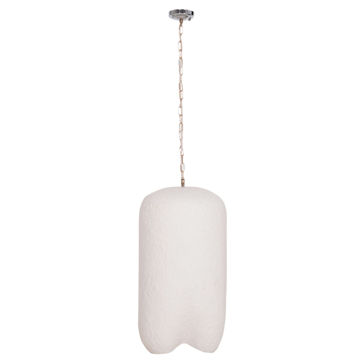 ΦΩΤΙΣΤΙΚΟ ΟΡΟΦΗΣ ΚΡΕΜΑΣΤΟ LOGKY HM4704.02L--FIBER CEMENT ΛΕΥΚΟ 35x35x67Υεκ