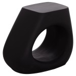 ΣΚΑΜΠΟ ΣΑΛΟΝΙΟΥ LANS HM4691.01 FIBER CEMENT ΣΕ ΜΑΥΡΟ--58x28x45.5Υεκ.