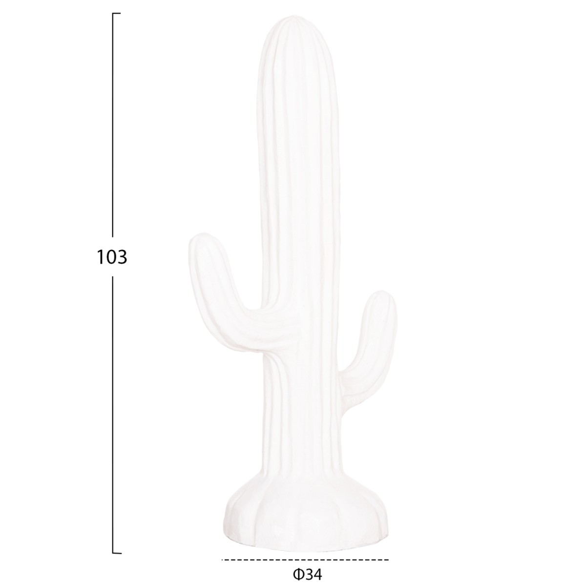 ΔΙΑΚΟΣΜΗΤΙΚΟΣ ΚΑΚΤΟΣ ΔΑΠΕΔΟΥ CACTUS HM4386.02M ΓΥΨΟΣ ΣΕ ΛΕΥΚΟ 54x34x103Υεκ. ΔΙΑΚΟΣΜΗΤΙΚΟΣ ΚΑΚΤΟΣ ΔΑΠΕΔΟΥ CACTUS HM4386.02M ΓΥΨΟΣ ΣΕ ΛΕΥΚΟ 54x34x103Υεκ.