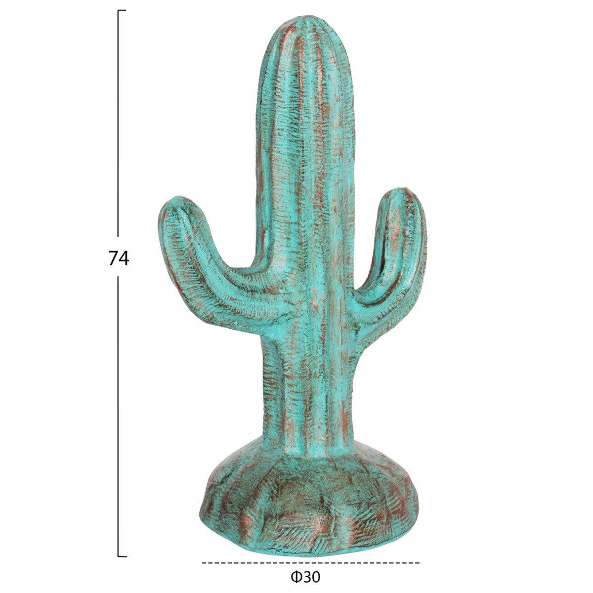 ΔΙΑΚΟΣΜΗΤΙΚΟΣ ΚΑΚΤΟΣ ΔΑΠΕΔΟΥ CACTUS HM4386.03S ΓΥΨΟΣ ΣΕ ΤΙΡΚΟΥΑΖ 42x30x74Υεκ. ΔΙΑΚΟΣΜΗΤΙΚΟΣ ΚΑΚΤΟΣ ΔΑΠΕΔΟΥ CACTUS HM4386.03S ΓΥΨΟΣ ΣΕ ΤΙΡΚΟΥΑΖ 42x30x74Υεκ.