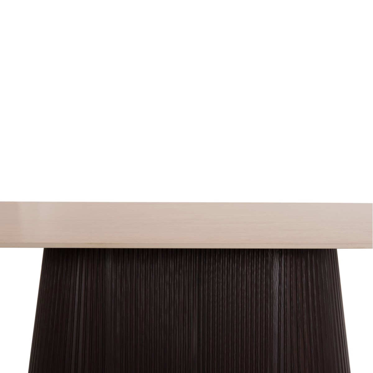 ΤΡΑΠΕΖΙ ΟΒΑΛ CATER HM18320 ΚΕΡΑΜΙΚΟ TOP ΟΨΗ ΤΡΑΒΕΡΤΙΝΑΣ-MDF ΒΑΣΗ 180x90x74Υεκ