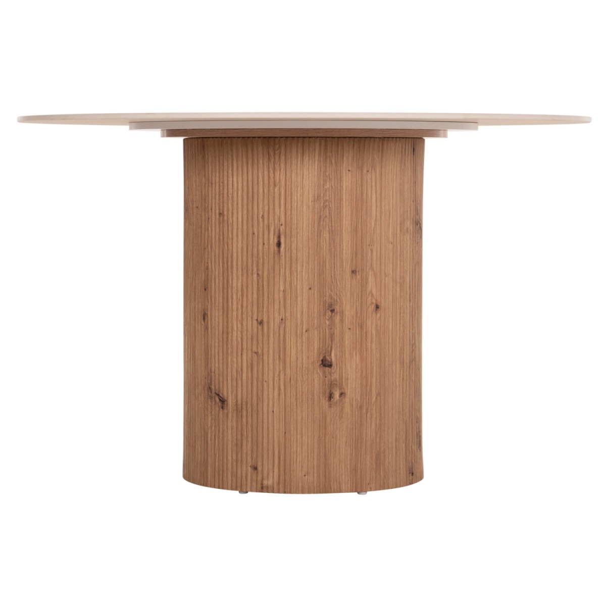 ΤΡΑΠΕΖΙ ΤΡΑΠΕZΑΡΙΑΣ TWIL HM18324 ΚΕΡΑΜΙΚΟ TOP ΟΨΗ ΤΡΑΒΕΡΤΙΝΑΣ-MDF ΒΑΣΗ Φ120x76Υεκ