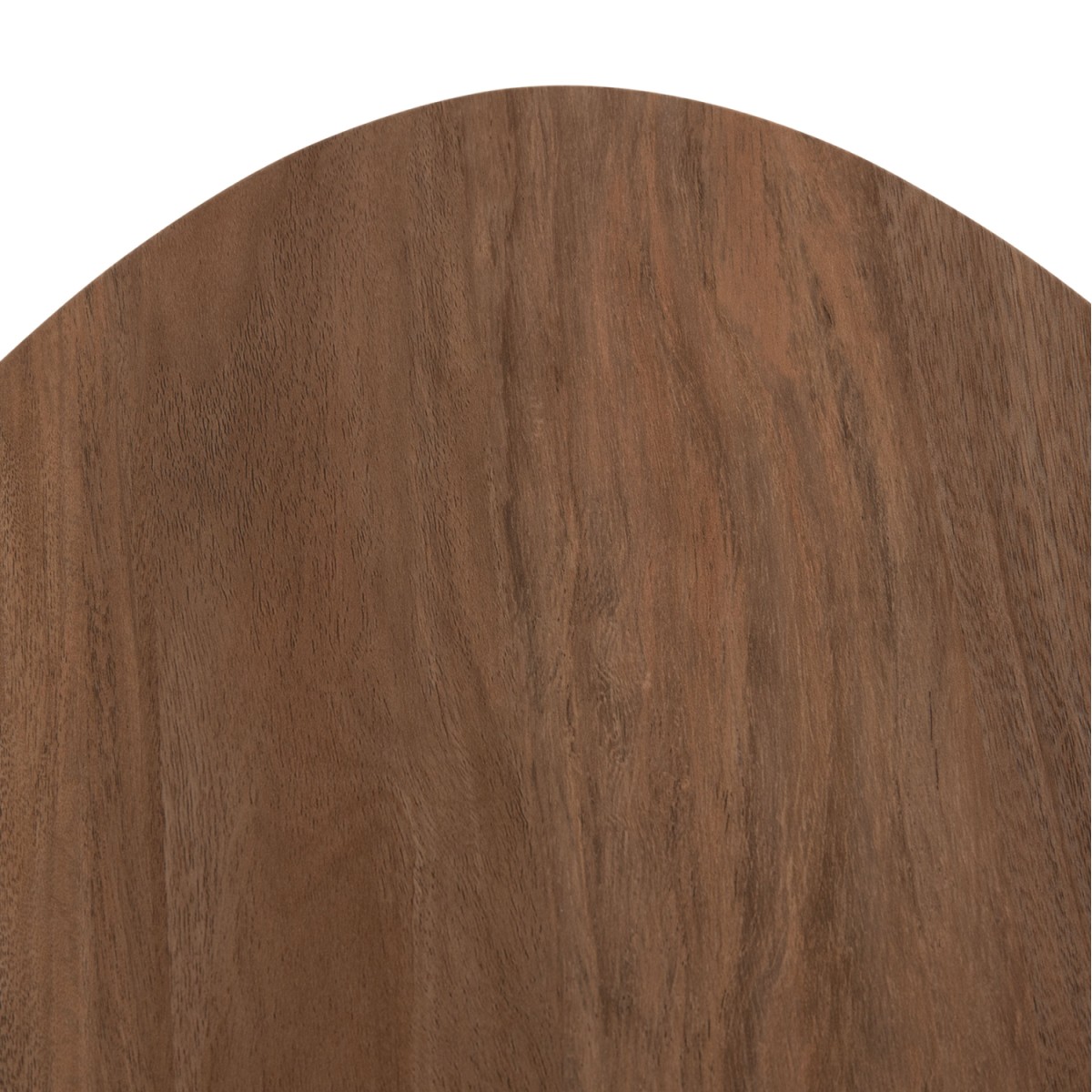 ΒΟΗΘΗΤΙΚΟ ΤΡΑΠΕΖΙ ΟΒΑΛ ALPER HM18328 MDF SONAMA--ΜΕΤΑΛΛΟ ΛΕΥΚΟ 50x50x51Υεκ.