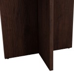 ΤΡΑΠΕΖΙ ΤΡΑΠΕΖΑΡΙΑΣ ΣΤΡΟΓΓΥΛΟ SKY HM18331 ΚΕΡΑΜΙΚΟ TOP ΟΨΗ ΤΡΑΒΕΡΤΙΝΑΣ Φ120x76Υεκ