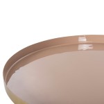 ΤΡΑΠΕΖΙ ΒΟΗΘΗΤΙΚΟ ΣΤΡΟΓΓΥΛΟ UTRI HM4384.10 ΜΕΤΑΛΛΟ ΣΕ ΣΟΜΟΝ-ΜΠΕΖ Φ35,5x44,5Υ εκ. ΤΡΑΠΕΖΙ ΒΟΗΘΗΤΙΚΟ ΣΤΡΟΓΓΥΛΟ UTRI HM4384.10 ΜΕΤΑΛΛΟ ΣΕ ΣΟΜΟΝ-ΜΠΕΖ Φ35,5x44,5Υ εκ.