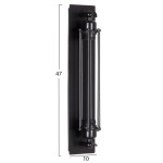 ΑΠΛΙΚΑ ΤΟΙΧΟΥ 2ΦΩΤΗ BEACON HM4463 ΜΕΤΑΛΛΟ ΣΕ ΜΑΥΡΟ 10x10x47Υεκ. ΑΠΛΙΚΑ ΤΟΙΧΟΥ 2ΦΩΤΗ BEACON HM4463 ΜΕΤΑΛΛΟ ΣΕ ΜΑΥΡΟ 10x10x47Υεκ.