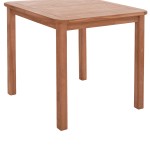 ΤΡΑΠΕΖΙ ΤΕΤΡΑΓΩΝΟ PRESSCOT HM18122 ΞΥΛΟ TEAK--ΦΥΣΙΚΟ 80x80x76Υεκ. ΤΡΑΠΕΖΙ ΤΕΤΡΑΓΩΝΟ PRESSCOT HM18122 ΞΥΛΟ TEAK--ΦΥΣΙΚΟ 80x80x76Υεκ.