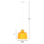 ΦΩΤΙΣΤΙΚΟ ΟΡΟΦΗΣ ΚΡΕΜΑΣΤΟ HM4158.06 ΚΙΤΡΙΝΟ ΚΑΠΕΛΟ ΑΛΟΥΜΙΝΙΟΥ Φ30x123,5Υεκ ΦΩΤΙΣΤΙΚΟ ΟΡΟΦΗΣ ΚΡΕΜΑΣΤΟ HM4158.06 ΚΙΤΡΙΝΟ ΚΑΠΕΛΟ ΑΛΟΥΜΙΝΙΟΥ Φ30x123,5Υεκ