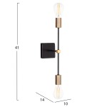 ΑΠΛΙΚΑ ΤΟΙΧΟΥ SABER2 HM4465 ΜΕΤΑΛΛΟ ΣΕ ΜΑΥΡΟ & ΧΡΥΣΟ 10x14x41Υεκ. ΑΠΛΙΚΑ ΤΟΙΧΟΥ SABER2 HM4465 ΜΕΤΑΛΛΟ ΣΕ ΜΑΥΡΟ & ΧΡΥΣΟ 10x14x41Υεκ.