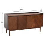 ΜΠΟΥΦΕΣ BEEN HM9740 MDF ΣΕ ΣΚΟΥΡΟ ΓΚΡΙ & ΚΑΡΥΔΙ ΚΑΠΛΑΜΑ 170x43x83Υεκ. ΜΠΟΥΦΕΣ BEEN HM9740 MDF ΣΕ ΣΚΟΥΡΟ ΓΚΡΙ & ΚΑΡΥΔΙ ΚΑΠΛΑΜΑ 170x43x83Υεκ.